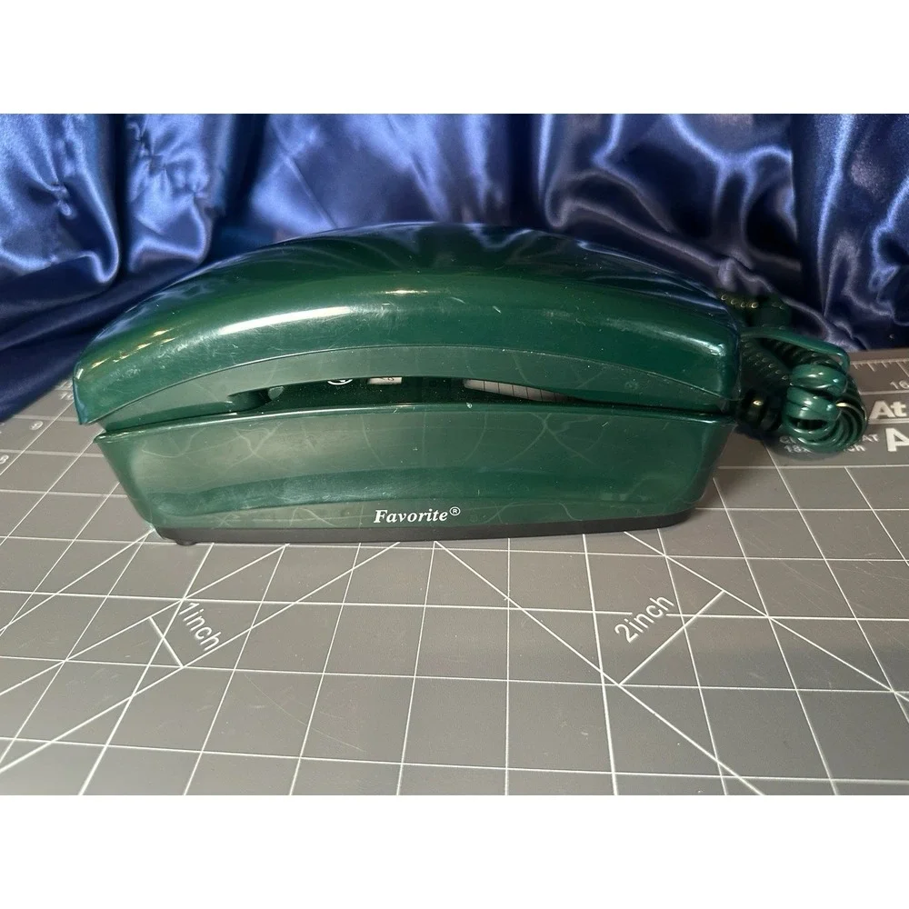 Northwestern Bell Phones Favorite Forest Green Push Button Retro Slimline